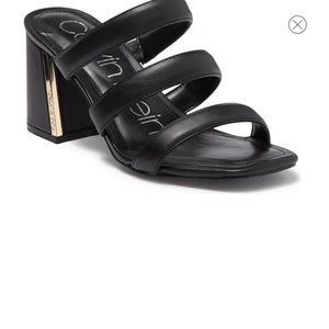 Calvin Klein strappy heels